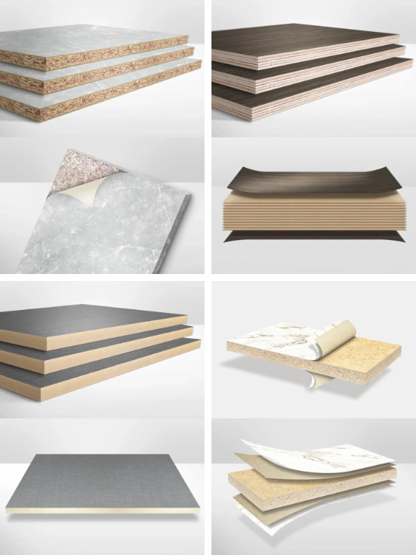 लकड़ी की रसोई इकाई