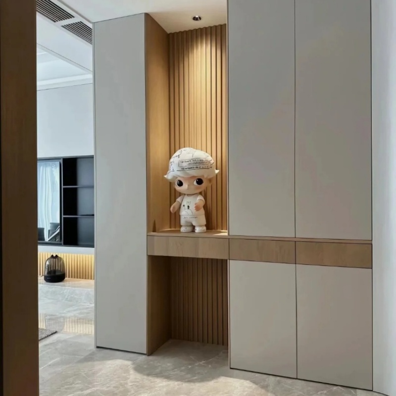 Armário de arrumação de sapatos na entrada