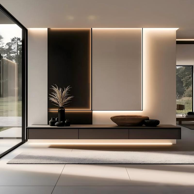 White Shoe Cabinet Entryway