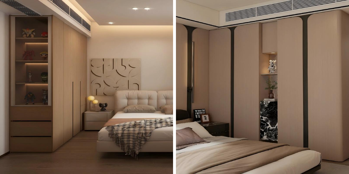 Lemari Pakaian Kayu Minimalis