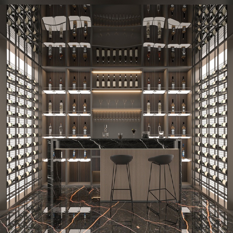 Винный шкаф-стенка