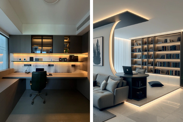 Ambient Lighting & Curated Display Ambient Lighting & Curated Display