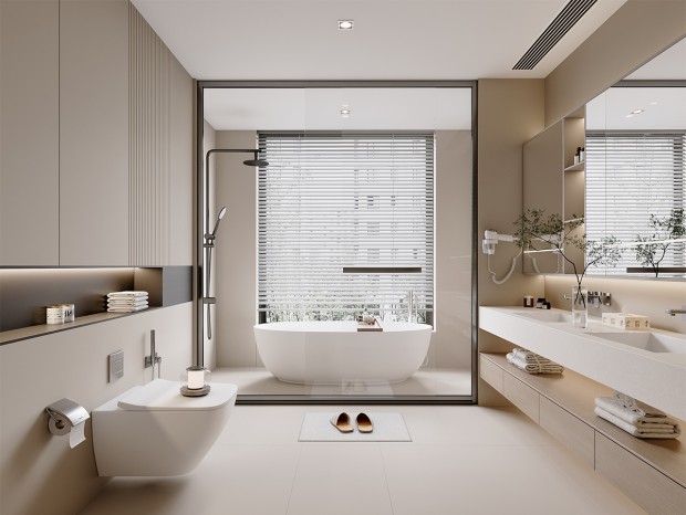 Угловой туалетный столик для ванной комнаты