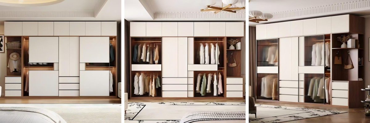 Kleiderschrank aus Holz