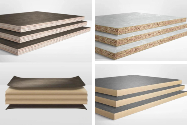 Portes d'armoires en bois massif
