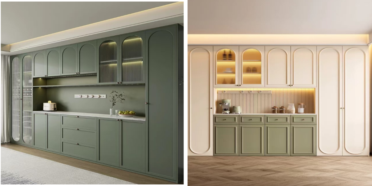 Buffet vintage moderne