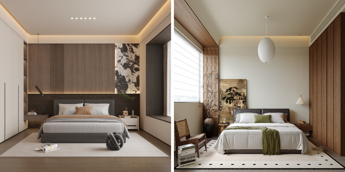 Chambre de couleur neutre Chambre de couleur neutre