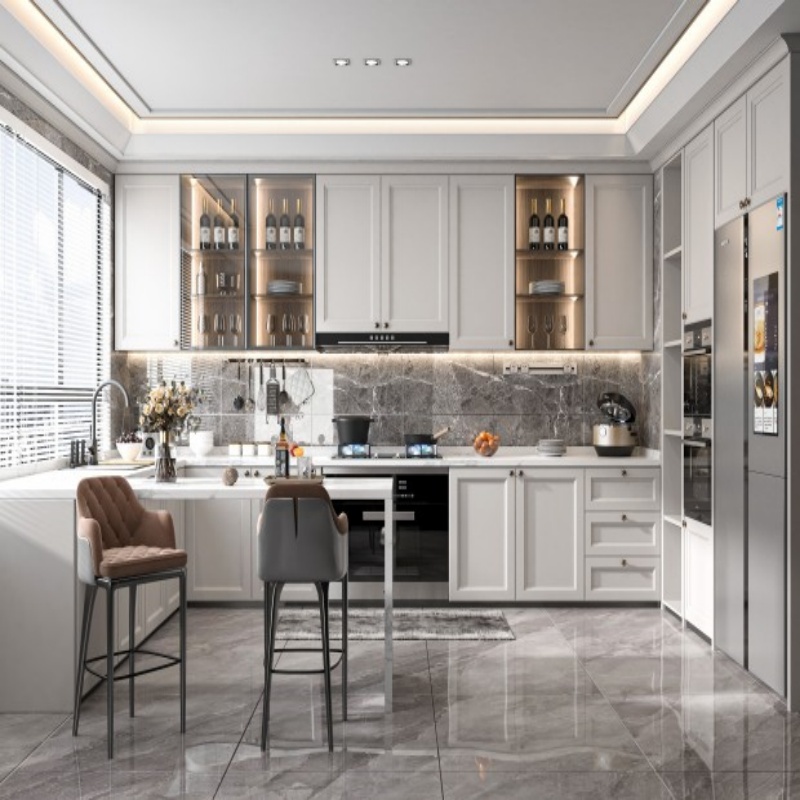 Неглубокий Белый Шкаф