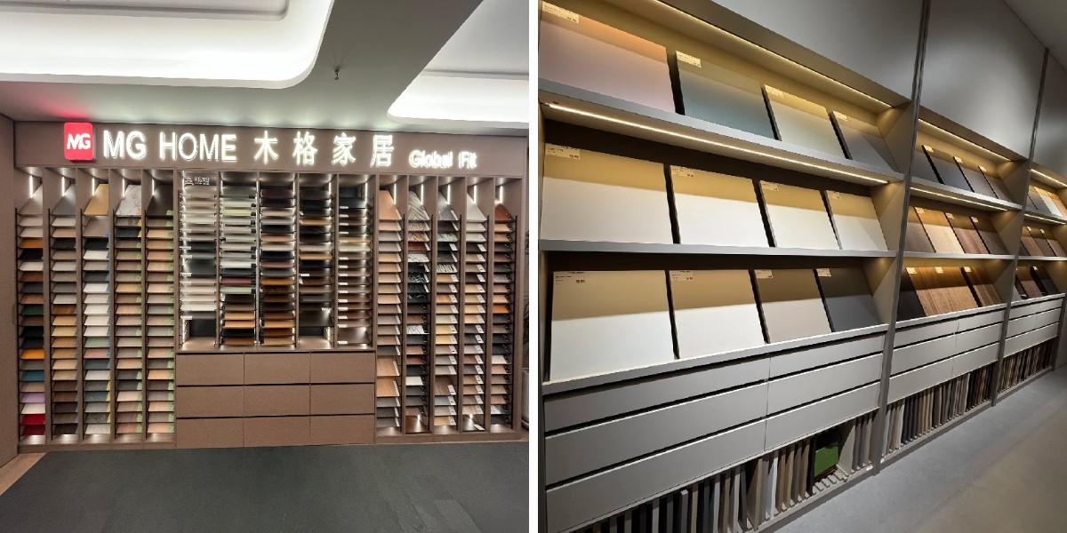 Sleek Blue Bedroom Wardrobe