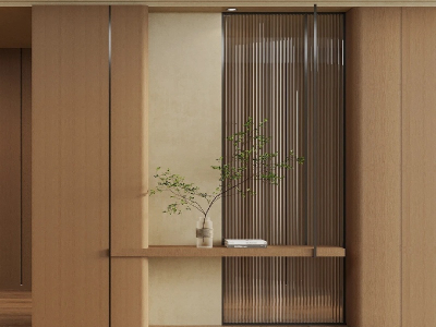 Lemari Pintu Masuk Tinggi Penuh