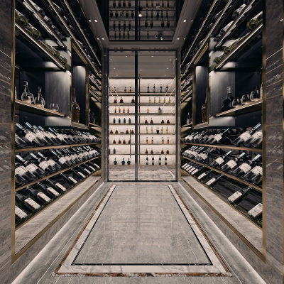 वाइन लिकर कैबिनेट