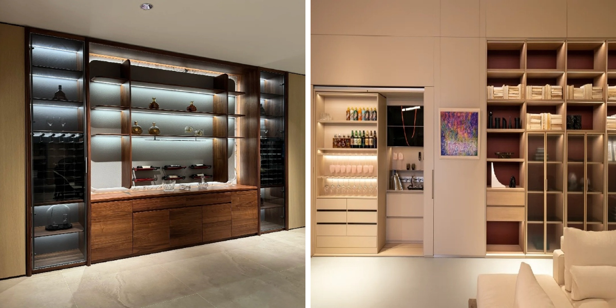 थोक शराब अलमारियाँ