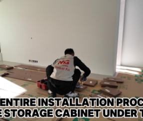 Installation von TV-Schränken