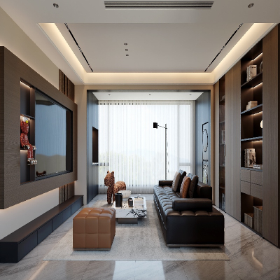 Luxuriöses Wohnzimmerdesign