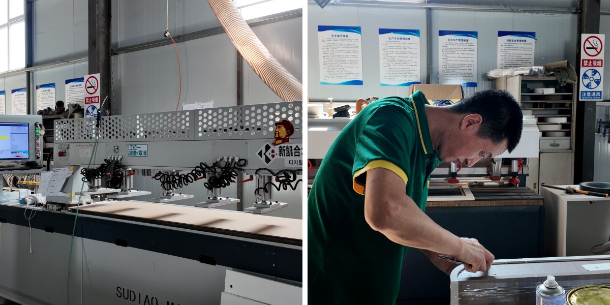 Waschtischabdichtung