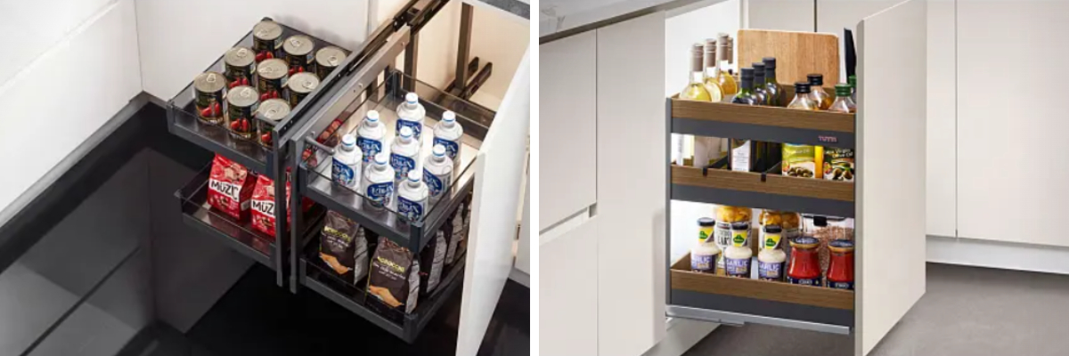 Lemari Dapur Modern Mengkilap Tinggi Lemari Dapur Modern Mengkilap Tinggi