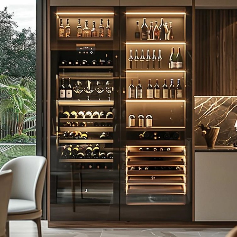 Custom Wine Cabinet