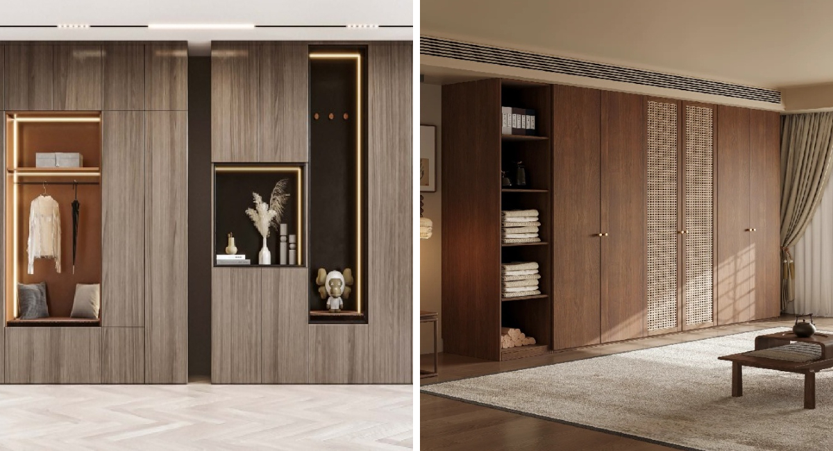 घरेलू शयनकक्ष भंडारण