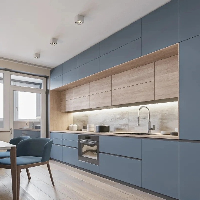 Royal Blue Kitchen Cabinets