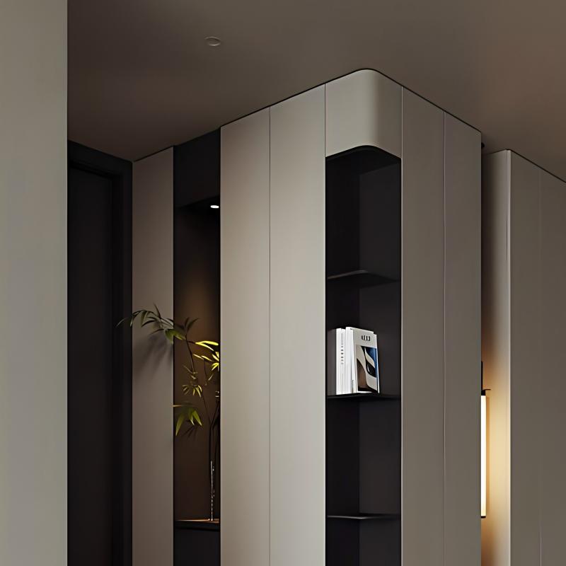 خزانة أحذية مدمجة موفرة للمساحة