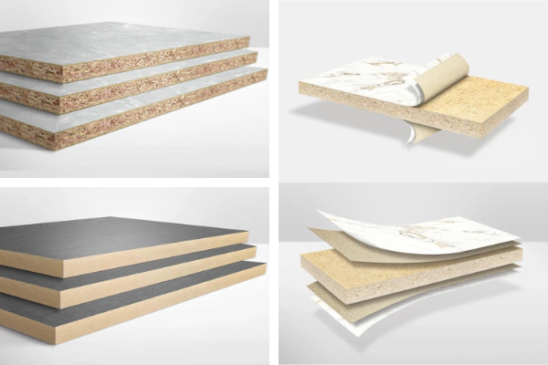 Armários de cozinha modernos pretos