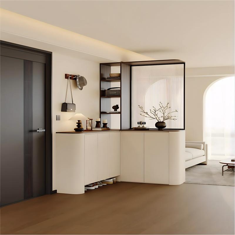 خزانة أحذية مدمجة موفرة للمساحة