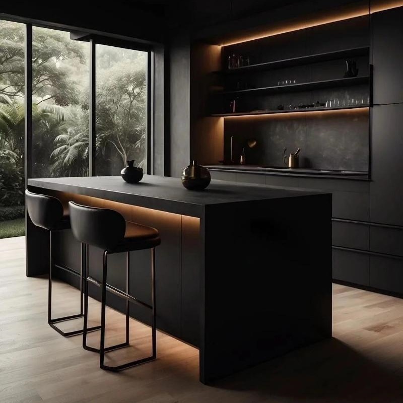 Black Modern Cabinet