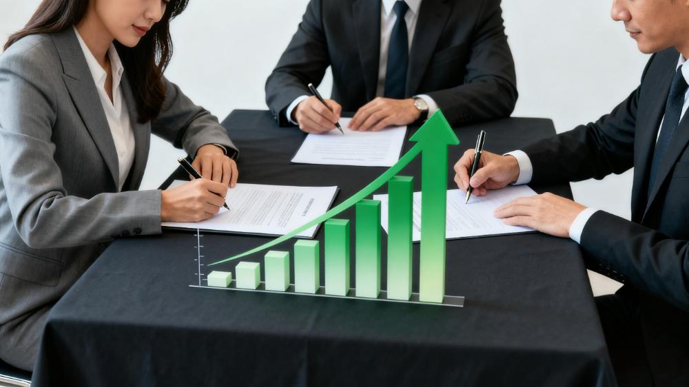 Sign a contract Sign a contract