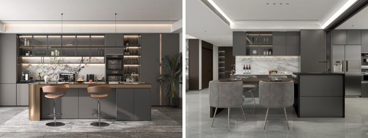 Grey Kitchen Cabinets Cost Grey Kitchen Cabinets Cost