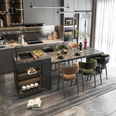 Black Kitchen Storage Cabinets