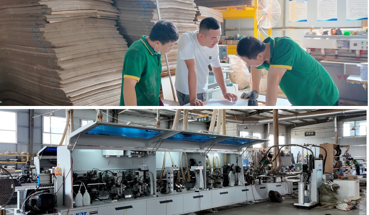 Portes d'armoires en bois massif