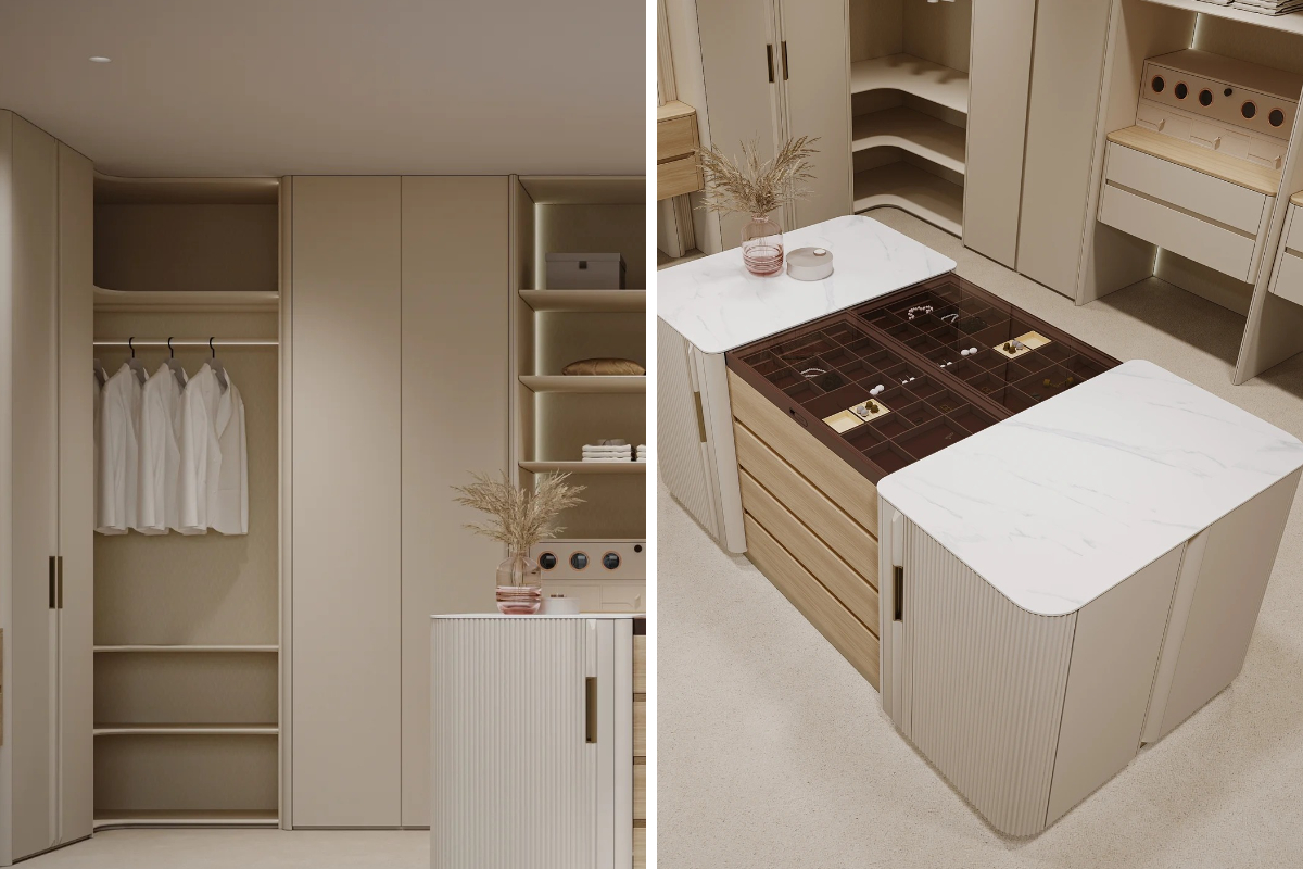 Custom Wardrobe Features Custom Wardrobe Features
