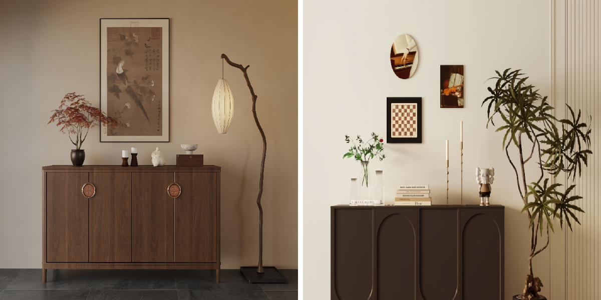 Umweltfreundliche Sideboard-Schränke aus Holz