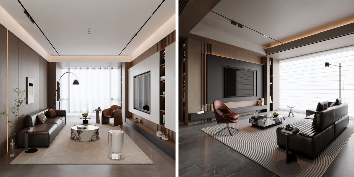 Maßgeschneiderte Wohnzimmermöbel