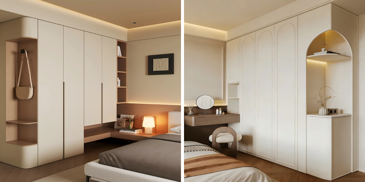 Desain Lemari Pakaian Kustom