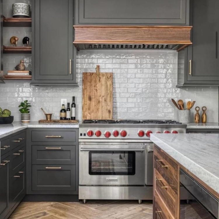 Mobili da cucina grigi