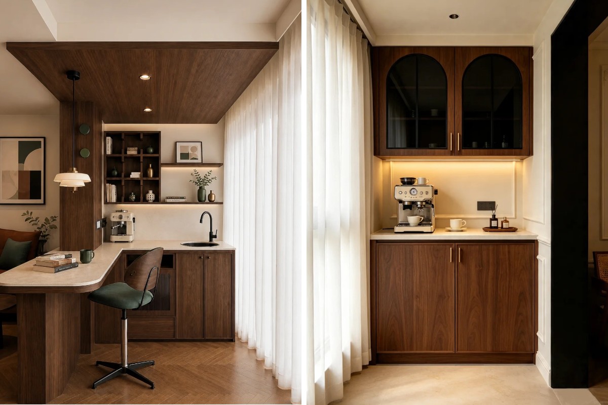 Design minimalista moderno per balconi