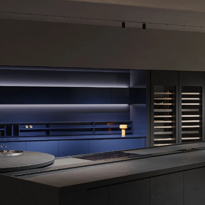 Royal Blue Kitchen Cabinets