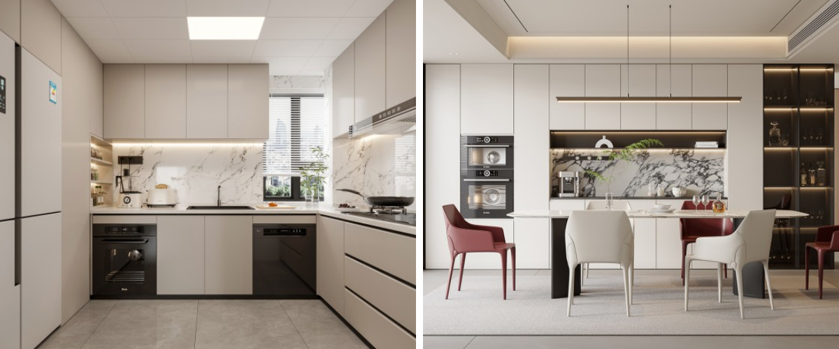 Wholesale Custom White Kitchen Cabinets