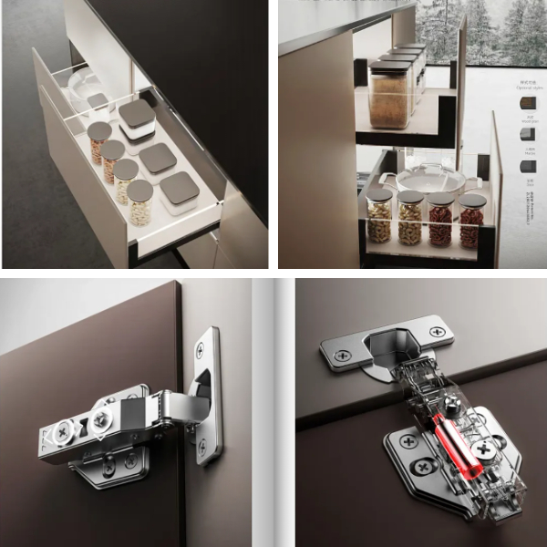 गहरा नीला रसोईघर