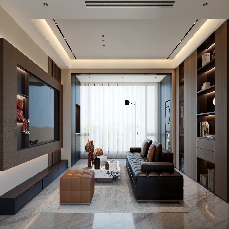 Luxuriöses Wohnzimmerdesign