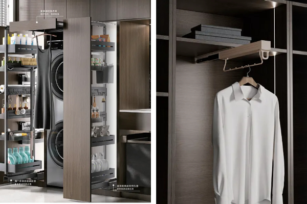 Cucina arancione brillante