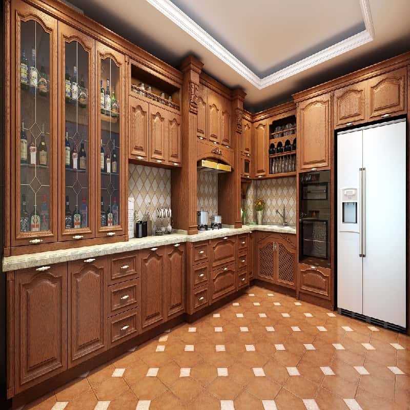 Armários de cozinha chineses por grosso