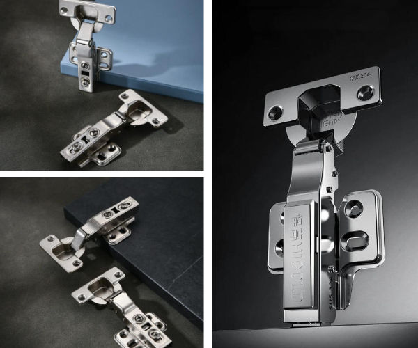 नीली रसोई अलमारियाँ