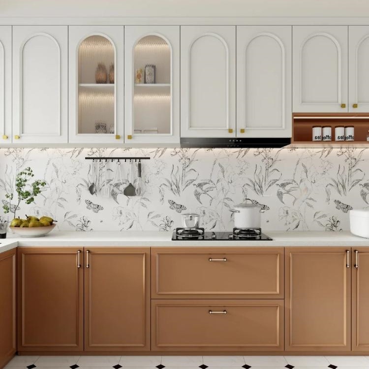 وحدات المطبخ البرتقالية