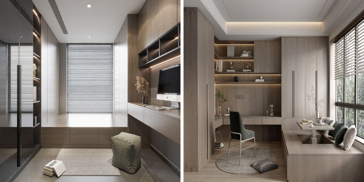 घरेलू शयनकक्ष भंडारण