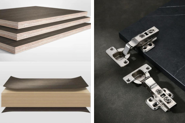 High-end E0 grade board materials and premium hardware systems for bespoke cabinetry projects