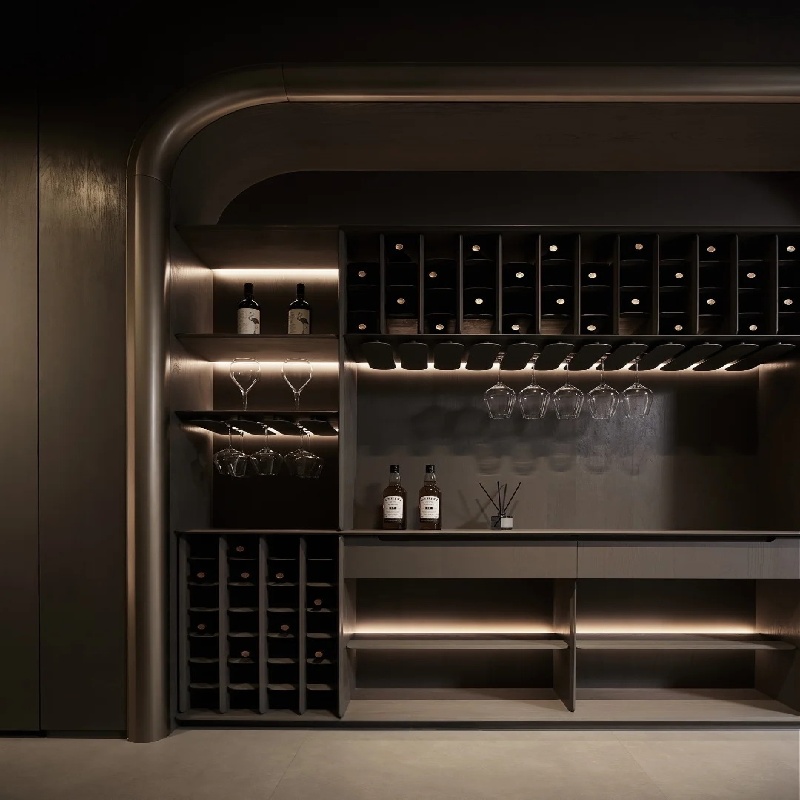 Armadietto per bottiglie di vino