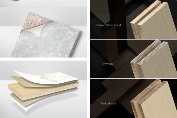 Черный шкаф с комодом