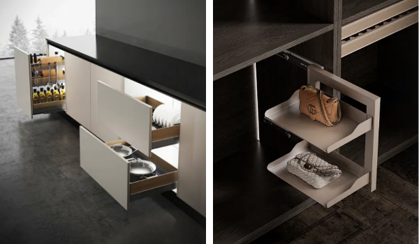 Portas de armário Shaker brancas